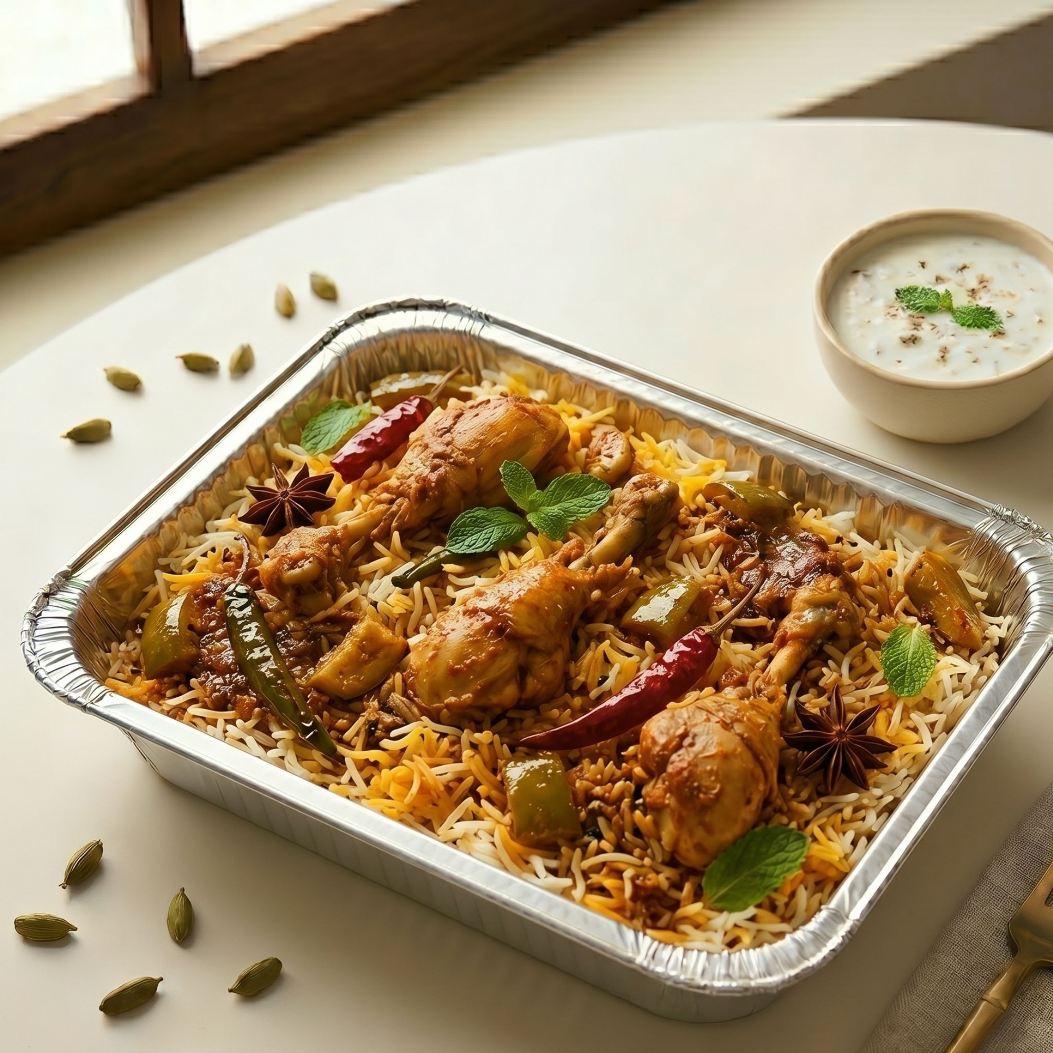 Avakaya Biryani (Spicy Mango Pickle)