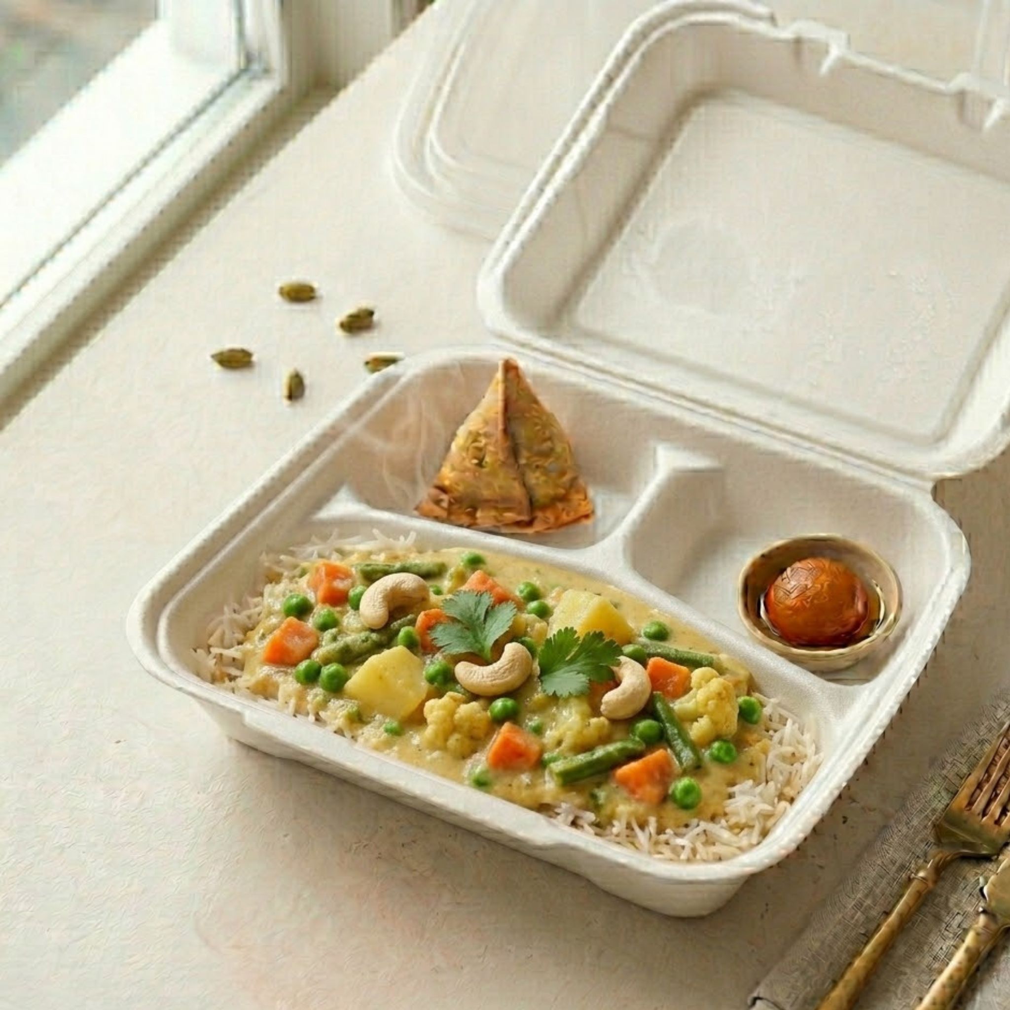 Veg Korma Box
