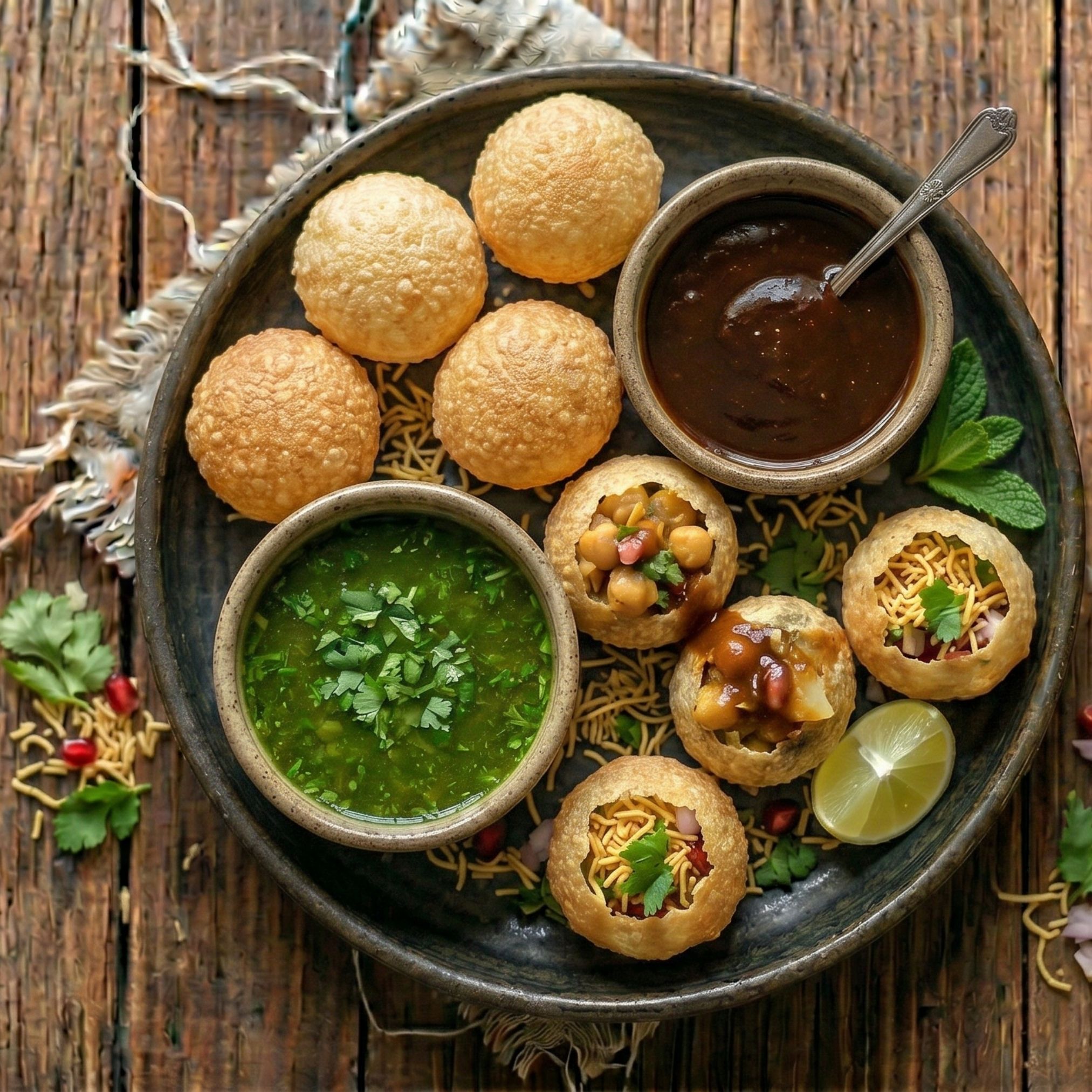 Pani Puri (6 Pieces)