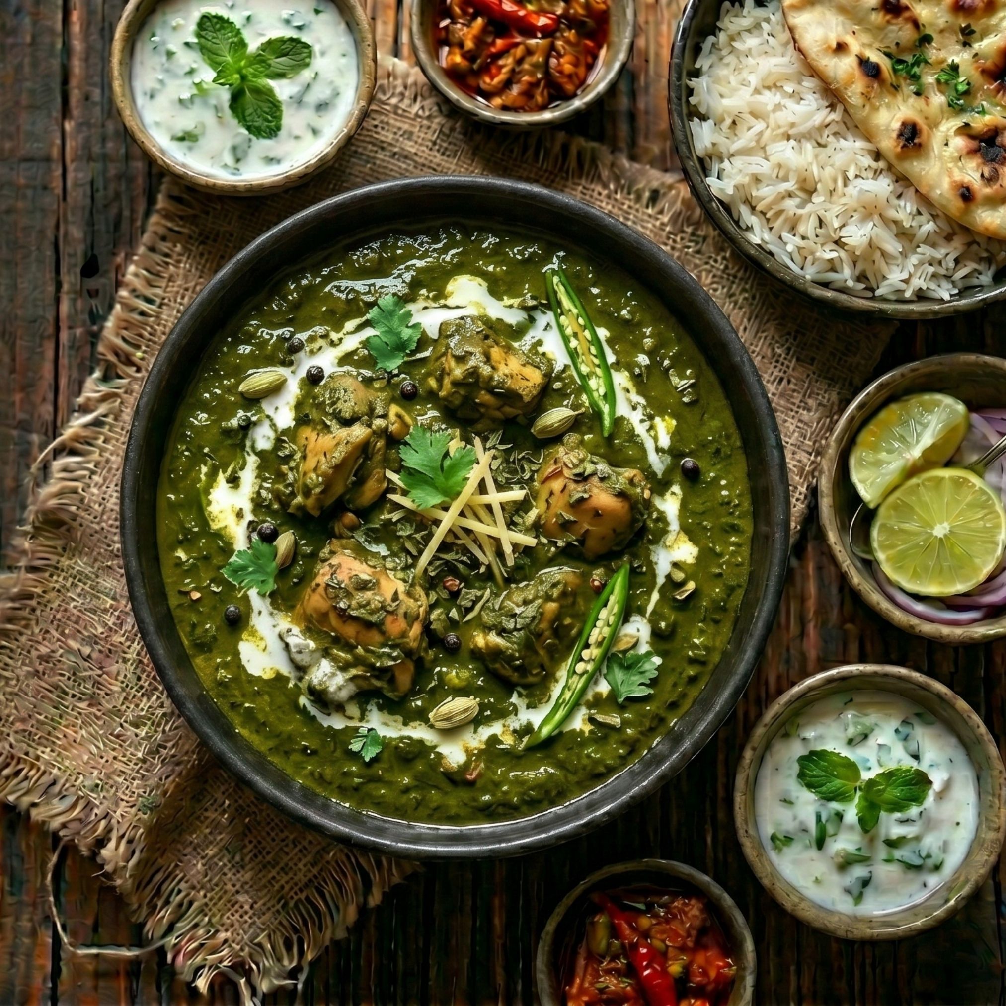 Saag Chicken
