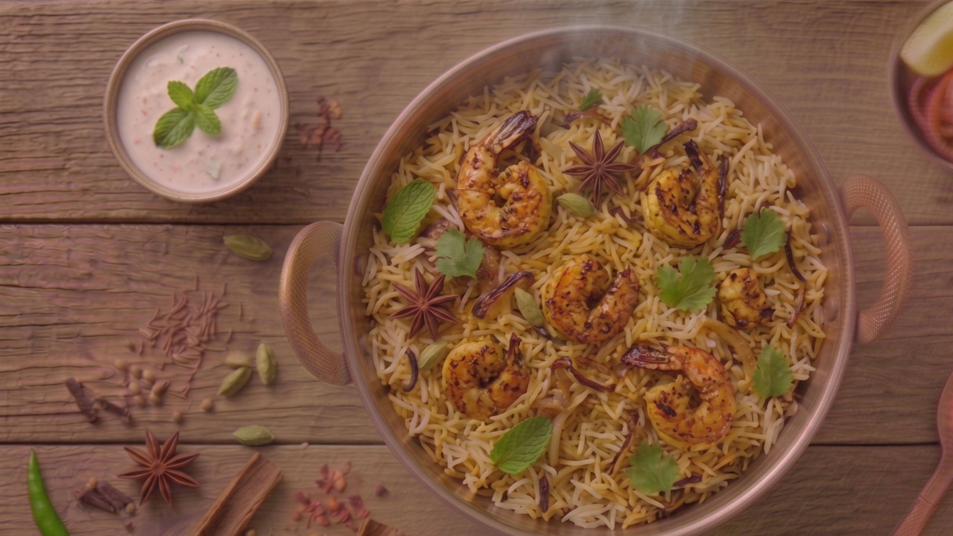 Shrimp Biryani